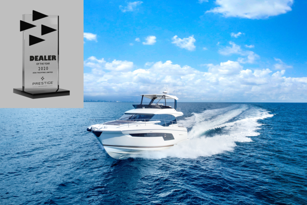 Asia Yachting awarded Dealer of the Year 2020