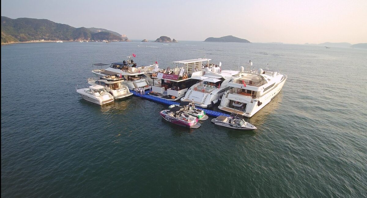 , Asia Yachting Holds Hong Kong’s First Brokerage Boat Show in the Middle of the Ocean