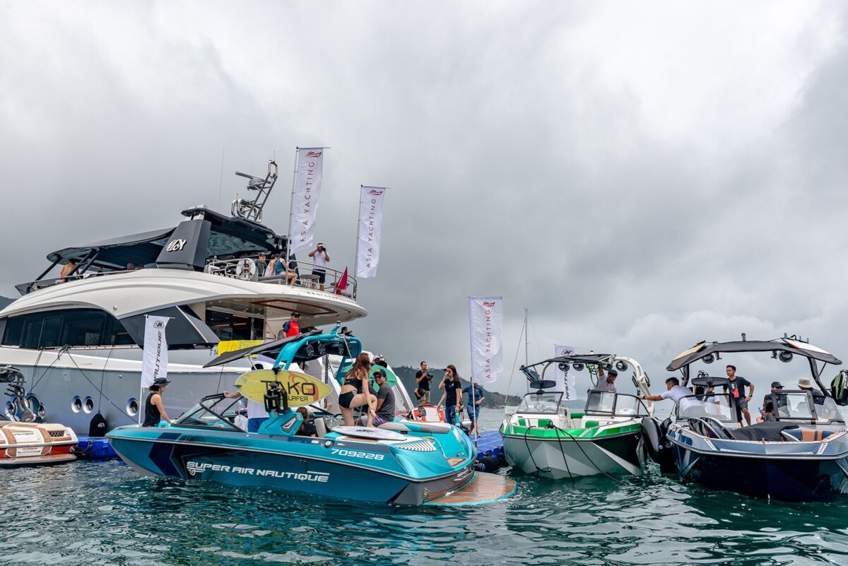 , Asia Yachting X Nautique Experience with Professional Wake Athletes 2019