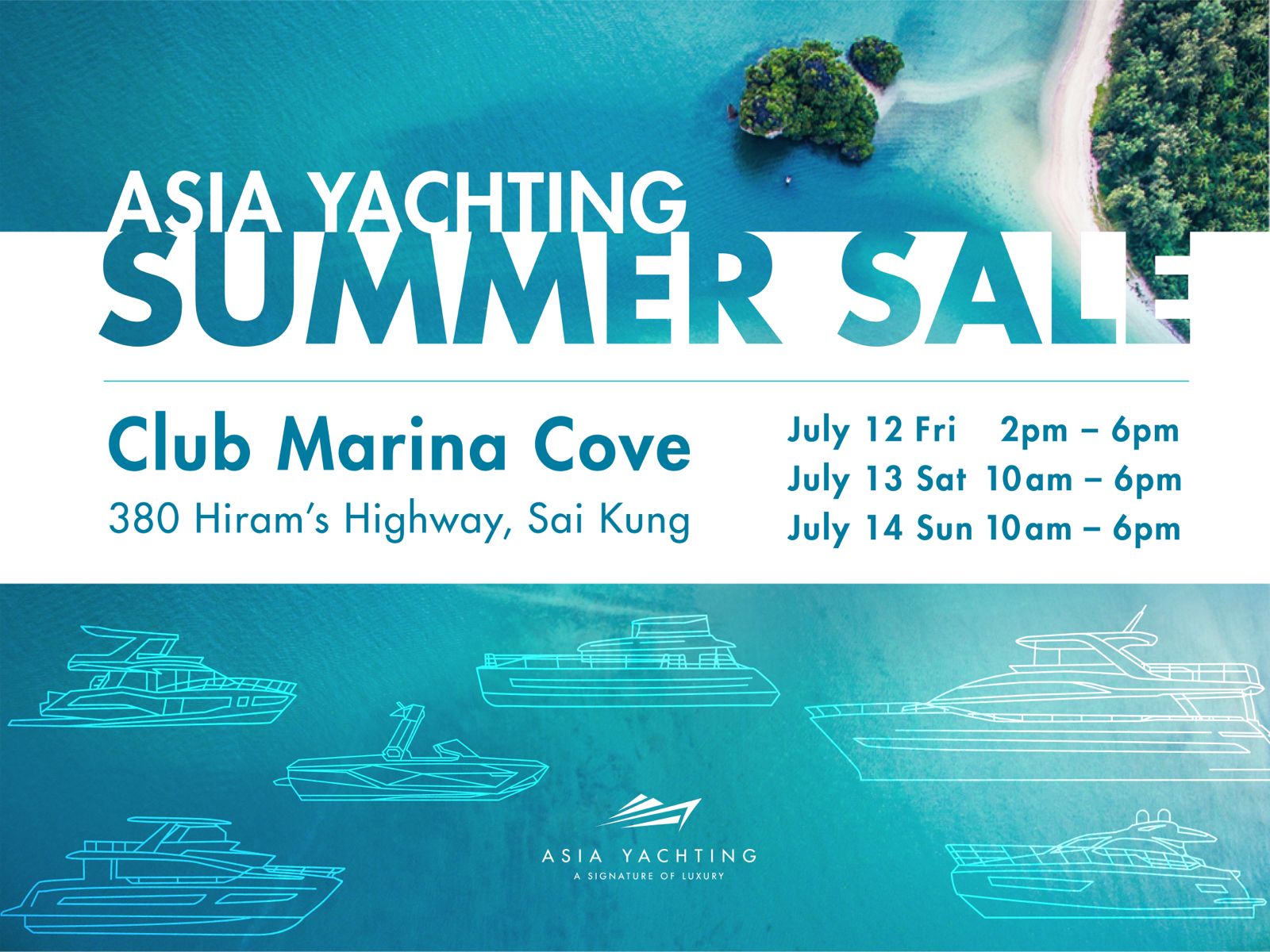 , Invitation: Asia Yachting Summer Sale