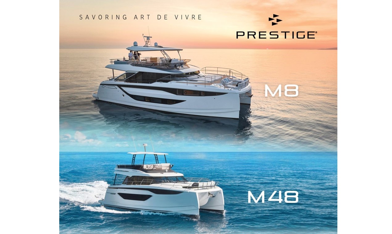 , Prestige Yachts M-Line Full Range Arrives in Hong Kong